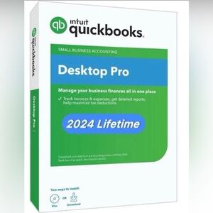Intuit QuickBooks Desktop Pro 2024 NO DVD